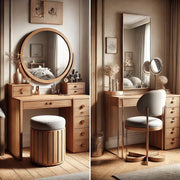 Dressing tables with stools vs. chairs: Which is better?